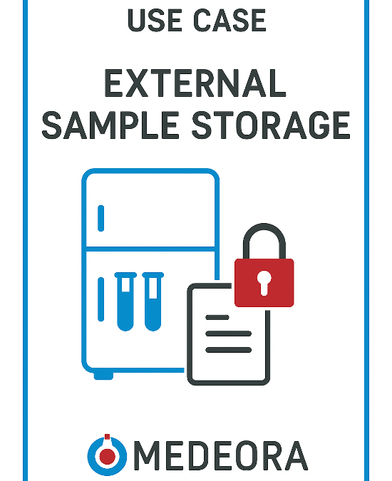 Externe Probenlagerung